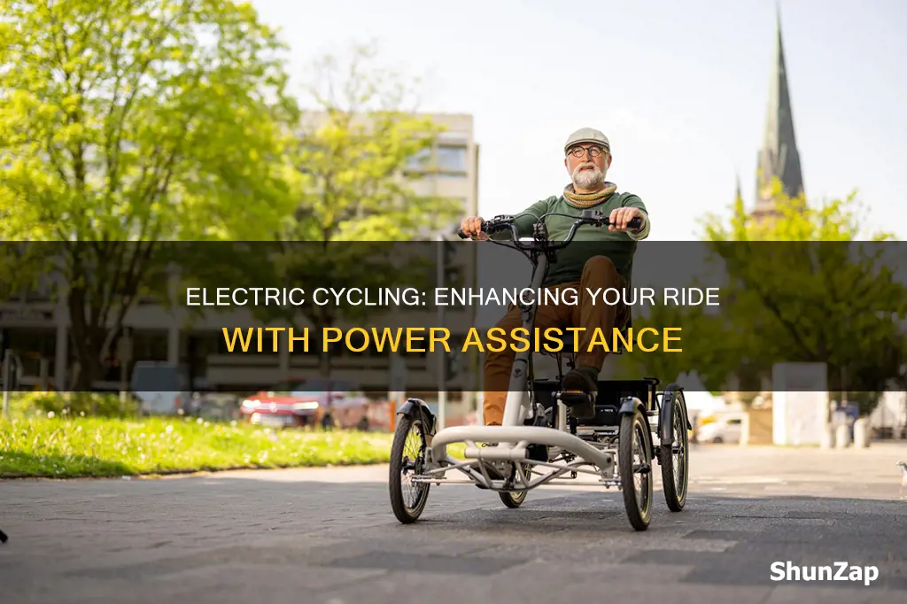 how to add electric aid to cycling