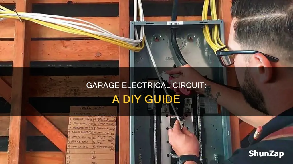 how to add electric circuit to garage