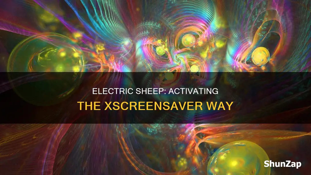 how to add electric sheep to xscreensaver