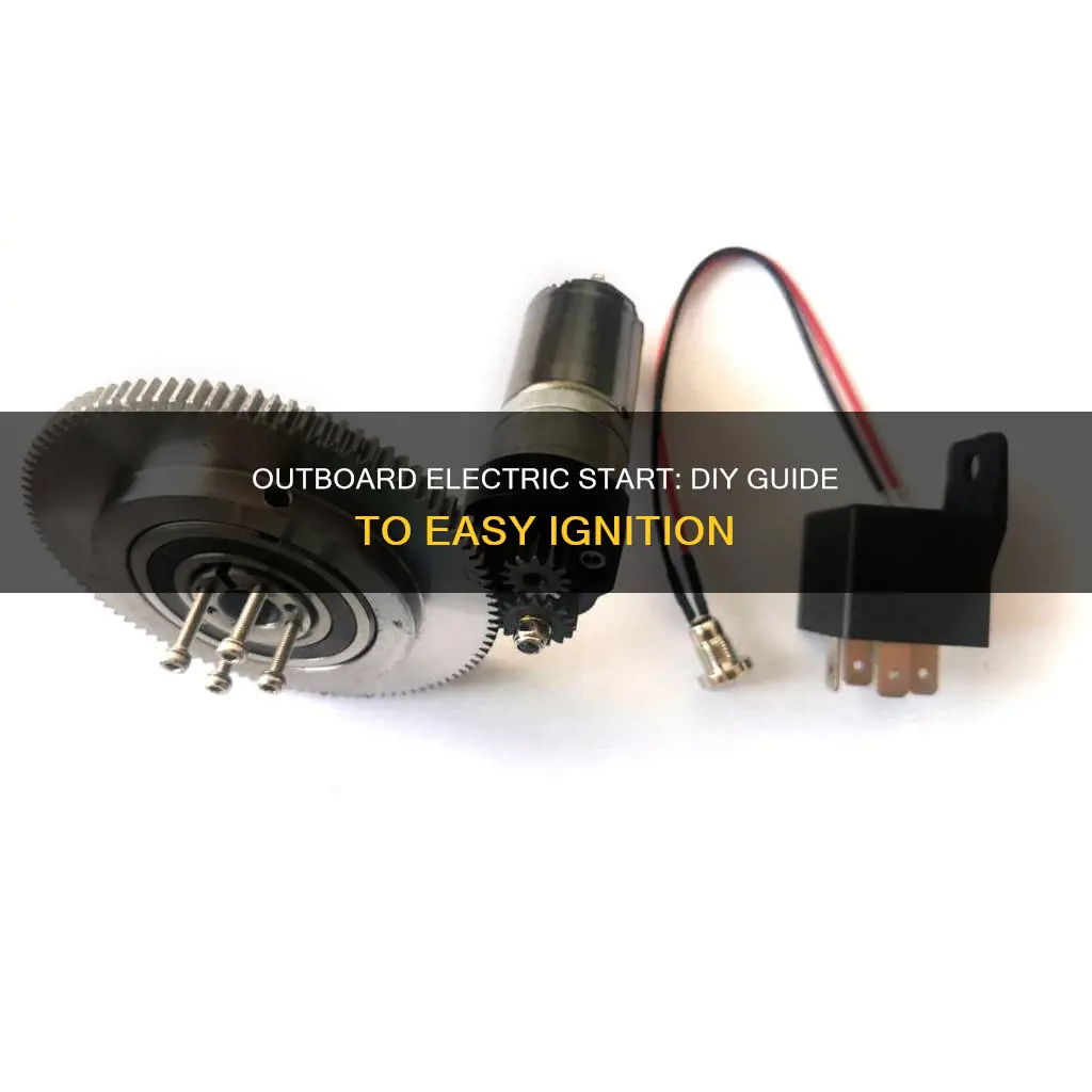 how to add electric start to outboard