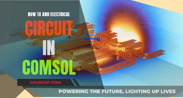 Simulating Electrical Circuits: Adding a Circuit in COMSOL
