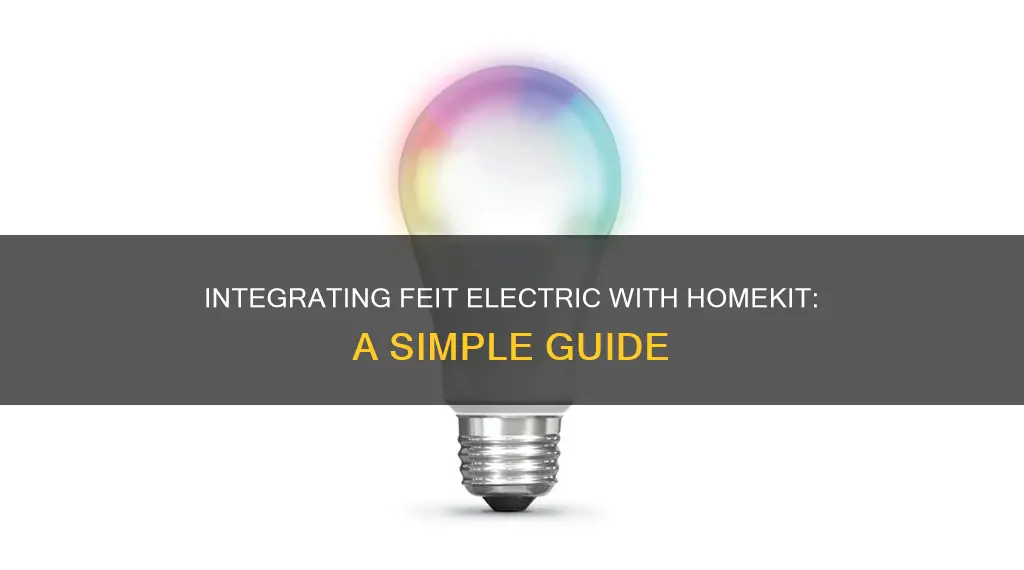 how to add feit electric to homekit