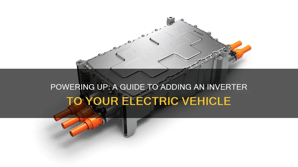 how to add inverter with electric vehicle