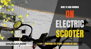 Adding a Mirror to Your Electric Scooter: A Quick Guide