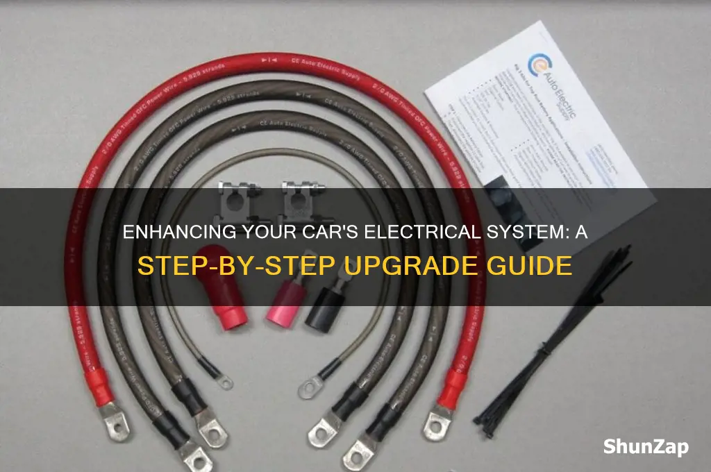 how to add to car electrical system