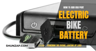 Adding USB Ports: Electric Bike Battery Upgrade Guide