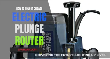 Adjusting Your Chicago Electric Plunge Router: A Step-by-Step Guide