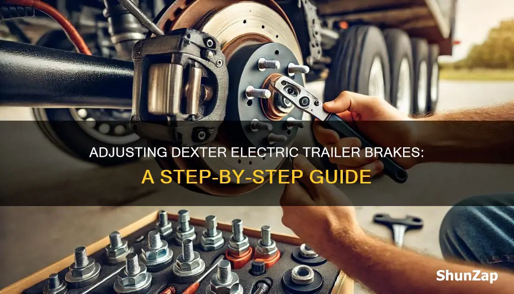 how to adjust dexter electric trailer brakes