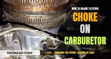 Adjusting Your Carburetor's Electric Choke: A Step-by-Step Guide
