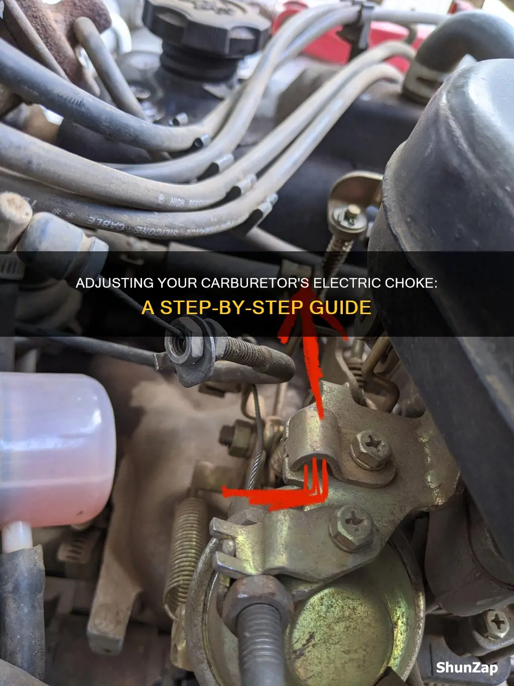how to adjust electric choke on carburetor