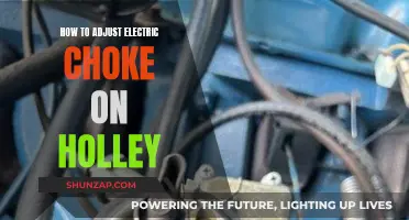 Adjusting Your Holley Electric Choke: A Step-by-Step Guide