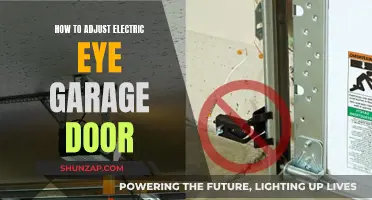 Adjusting Your Electric Eye Garage Door: A Simple Guide