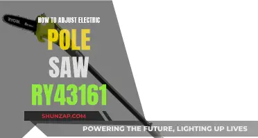 Adjusting Your Ryobi Electric Pole Saw: Easy Steps to Follow