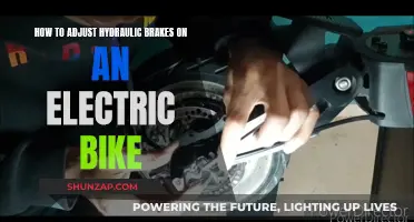 Adjusting Hydraulic Brakes on Your E-Bike: A Step-by-Step Guide