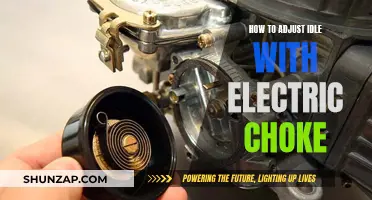 Adjusting Idle with Electric Choke: A Step-by-Step Guide