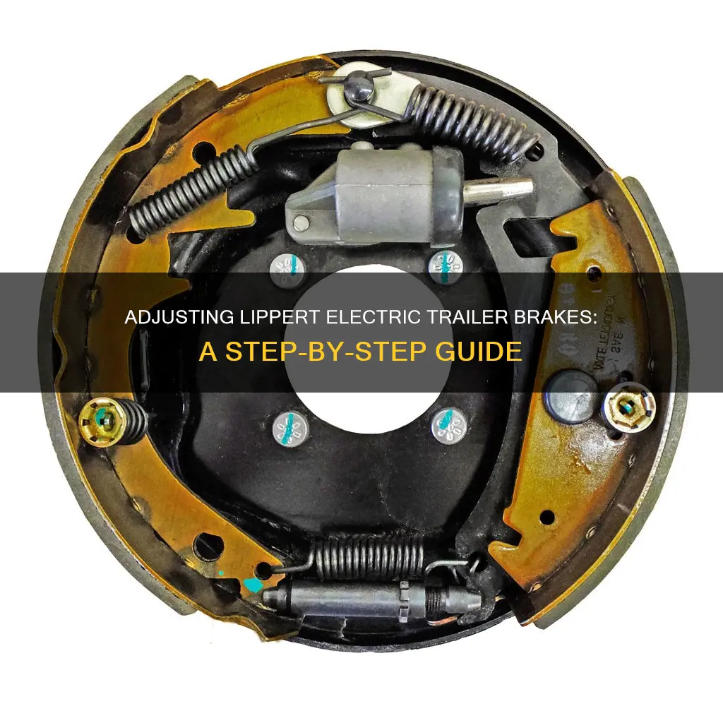 how to adjust lippert electric trailer brakes