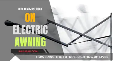 Adjusting Your Electric Awning: Perfecting the Pitch