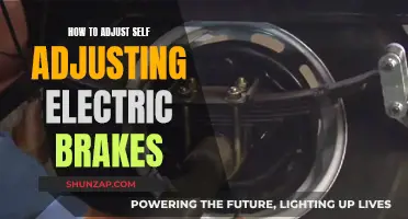 Adjusting Self-Adjusting Electric Brakes: A Step-by-Step Guide