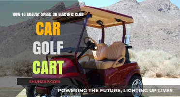Mastering Your Electric Club Car: Adjusting Golf Cart Speed Easily