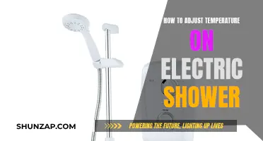 Adjusting Your Electric Shower Temperature: A Simple Guide