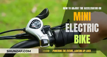 Adjusting the Accelerator on Your Mini Electric Bike: A Guide