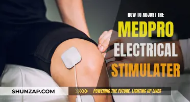 Adjusting Your MedPro Electrical Stimulator: A Step-by-Step Guide