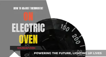 Adjusting Your Electric Oven's Thermostat: A Step-by-Step Guide