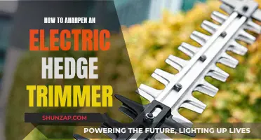 The Ultimate Guide to Sharpening Electric Hedge Trimmers