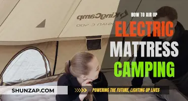 Air Up Your Electric Mattress: Camping Made Easy