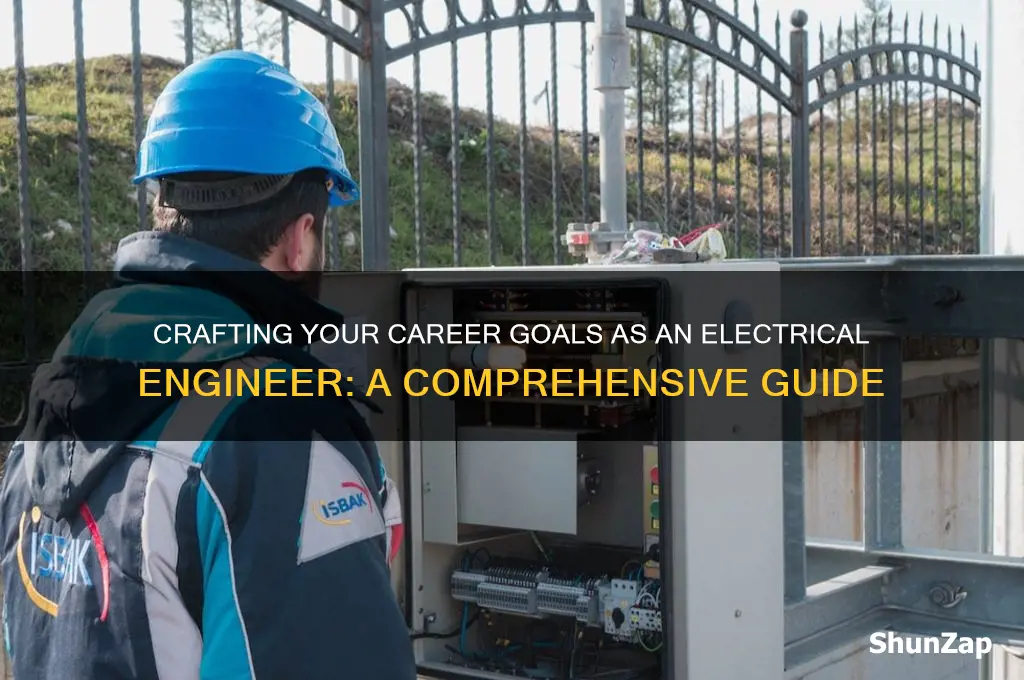 how to answer career goals for electrical engineer