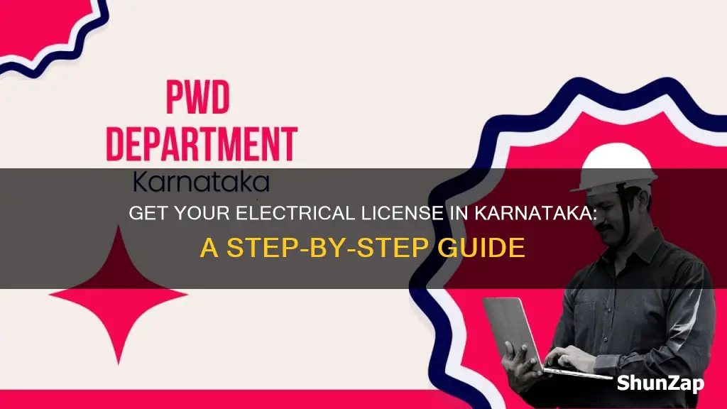 how to apply electrical licence in karnataka