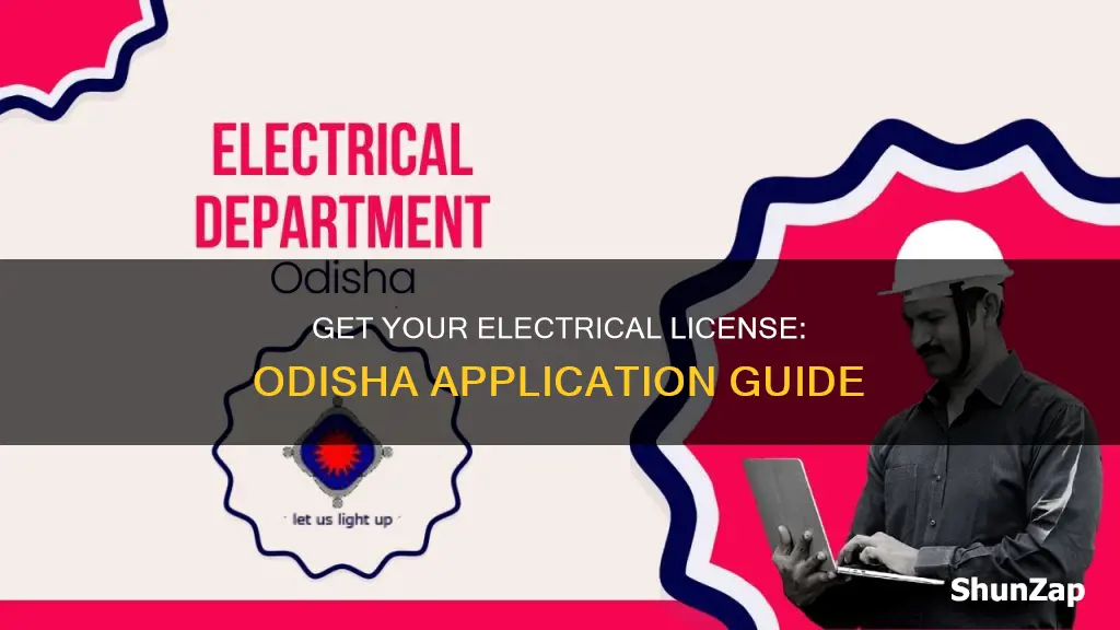 how to apply electrical licence in odisha