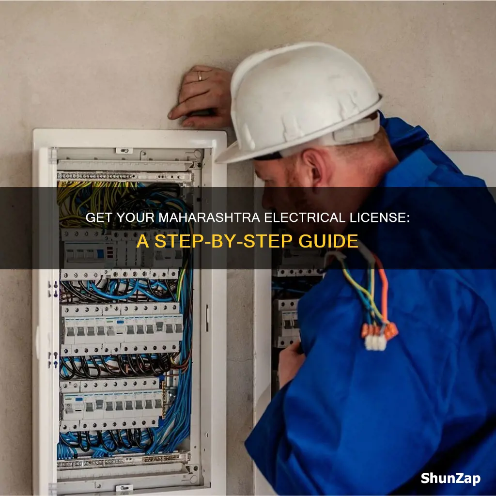 how to apply electrical license in maharashtra