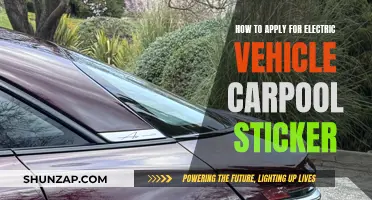 EV Carpool Sticker: Application Guide for Green Commuters