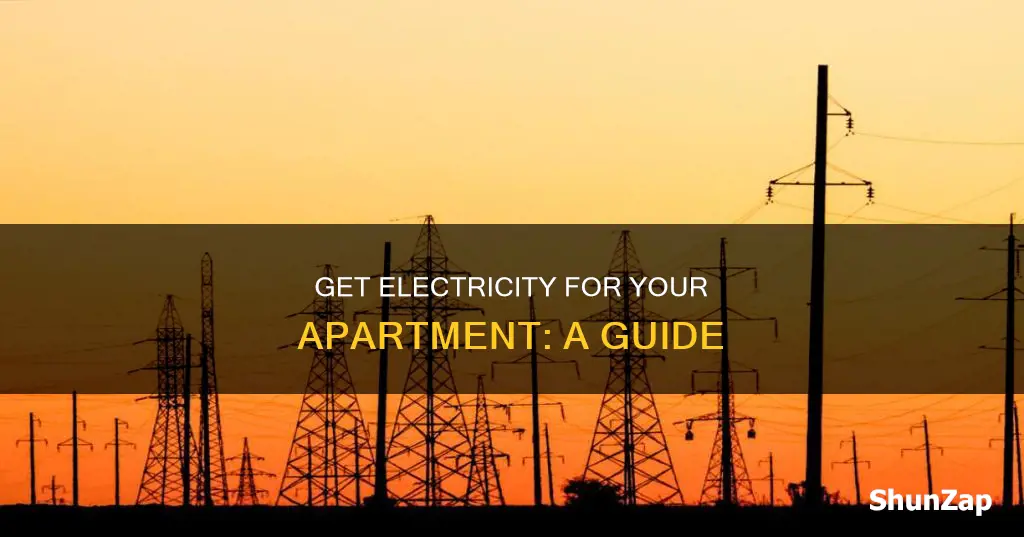 how to apply for electricity for apartment