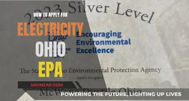 Applying for Electricity: Ohio EPA Guide