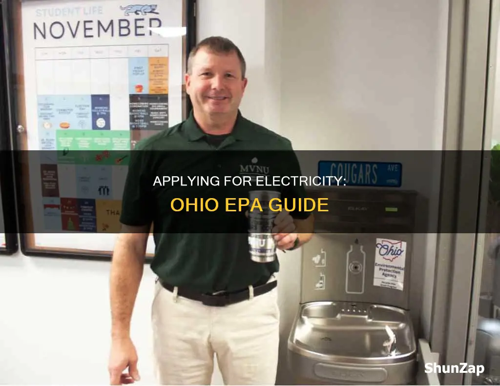 how to apply for electricity ohio epa