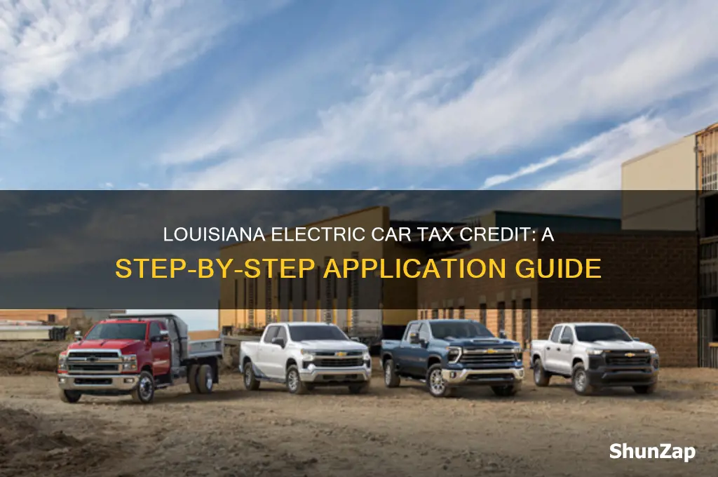 how to apply for louisiana electric car tax credit