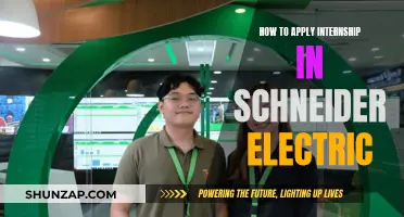 Schneider Electric Internships: Application Process and Tips