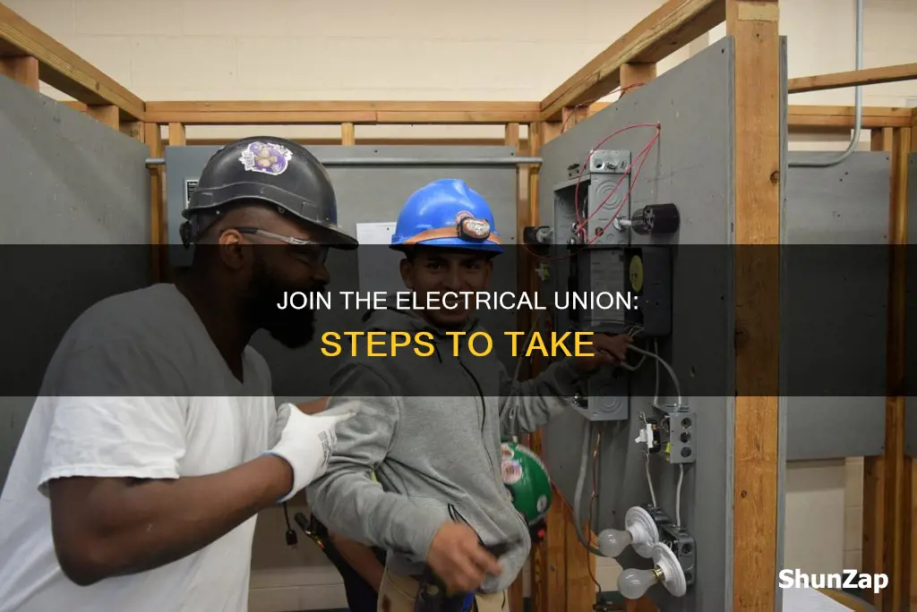 how to apply to the electrical union