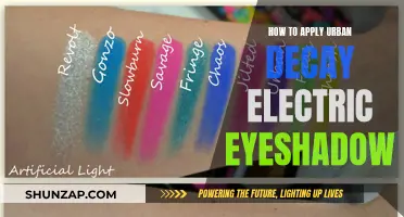 Urban Decay Electric Eyeshadow: Application Tips and Tricks