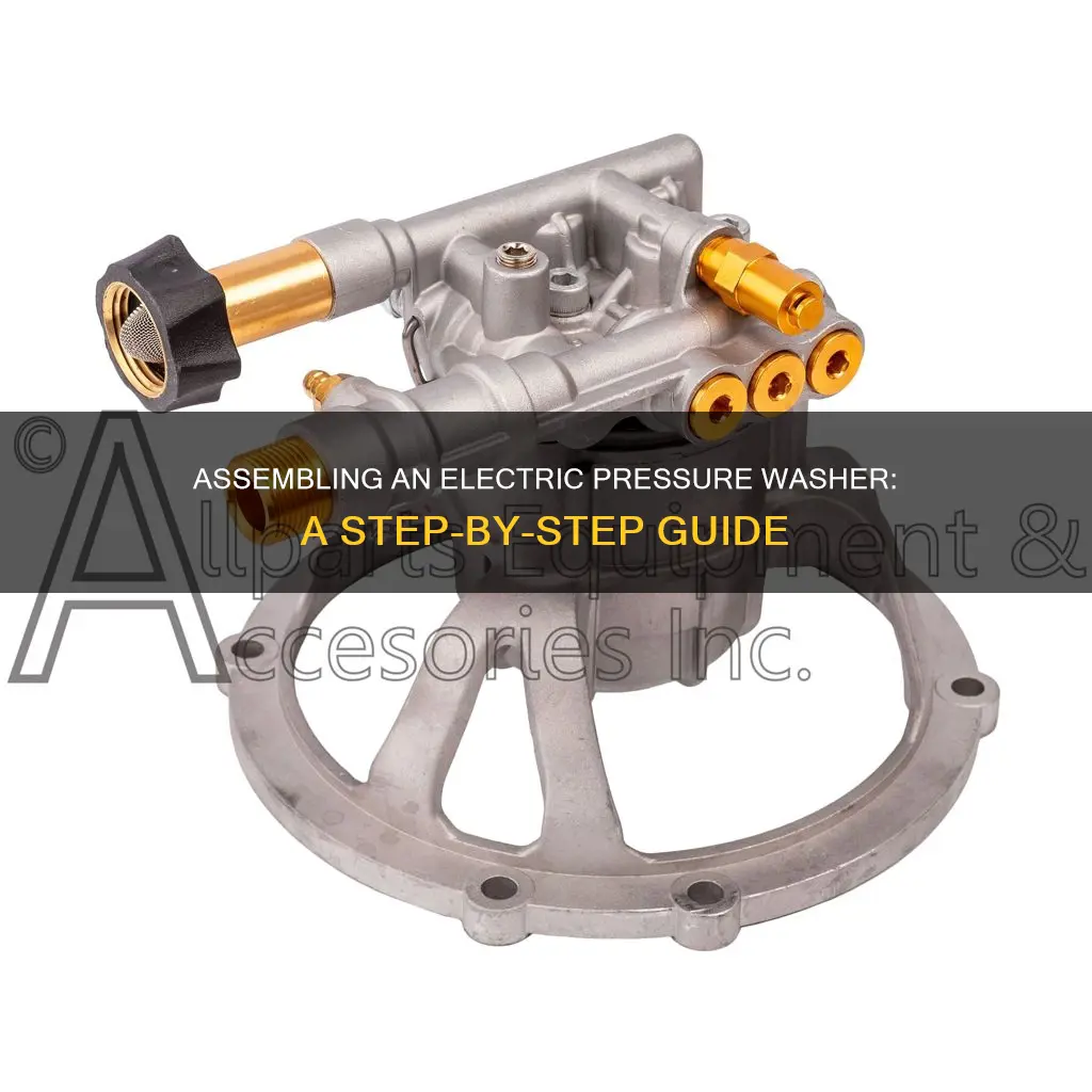 how to assemble a electric pressur washer