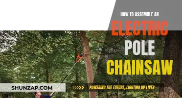 Assembling an Electric Pole Chainsaw: A Step-by-Step Guide