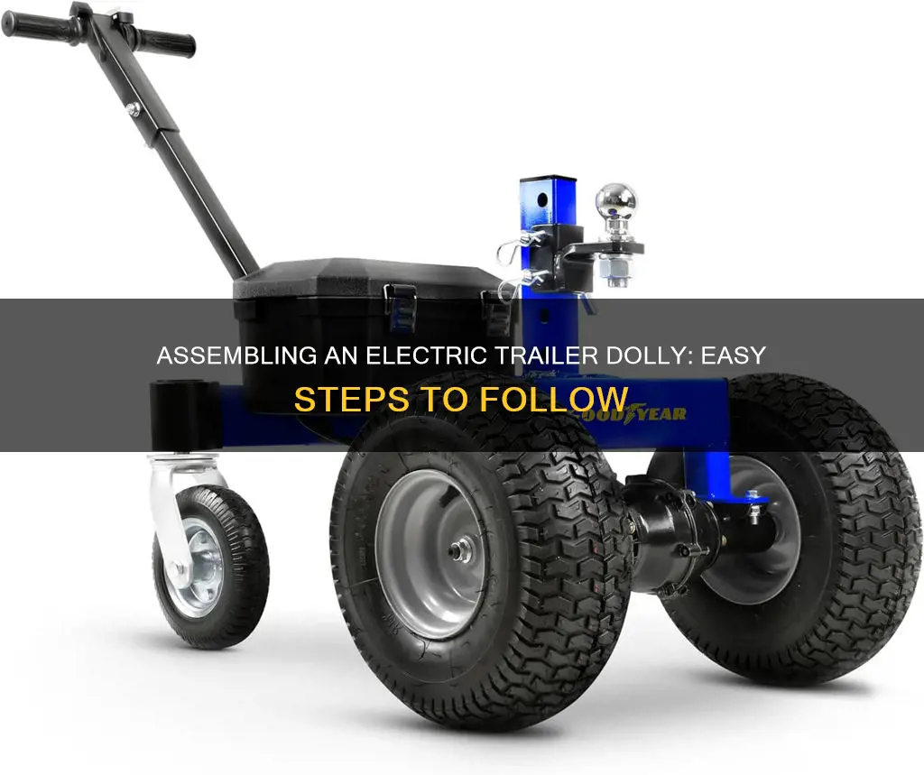 how to assemble an electric trailer dolly