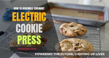 Easy Cookie Press Assembly: Cuisinart Electric Cookie Press