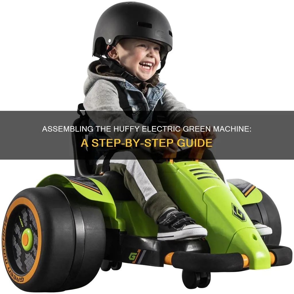 how to assemble huffy electric green machine