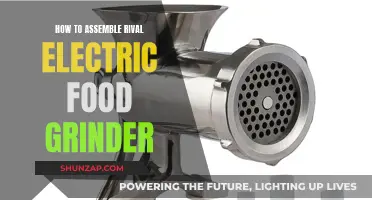 Easy Steps to Assemble Your Rival Electric Food Grinder