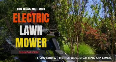 Assembling Ryobi Electric Lawn Mower: A Step-by-Step Guide