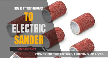 Attaching Sandpaper to Electric Sanders: A Quick Guide