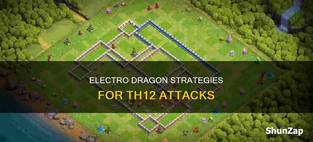 how to attack with th12 electro dragon
